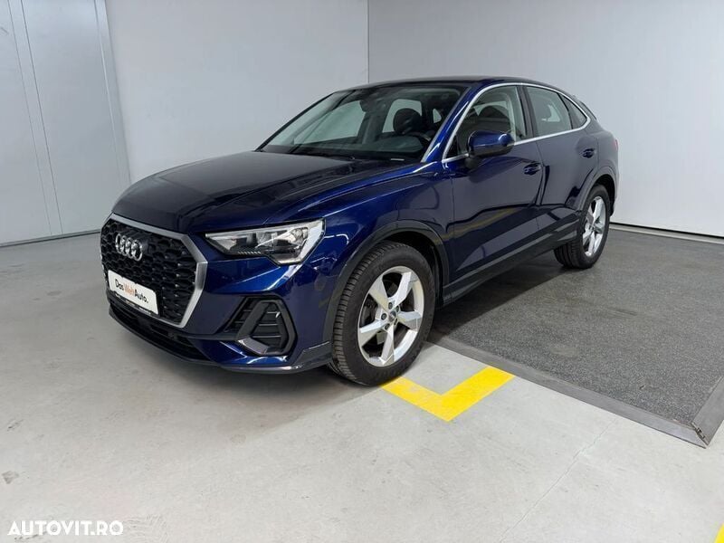 Second-hand Audi Q3 Sportback S-Line 230 CP (169 kW) 2020 Albastru SUV