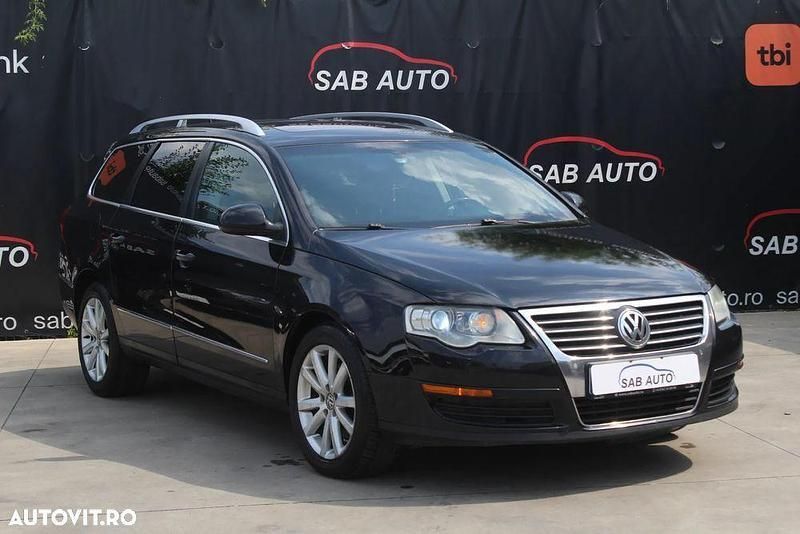 Negru Utilizat 2006 VW Passat Comfortline Break | 3.699 EUR (Puțin scump) - Imagine 1/4