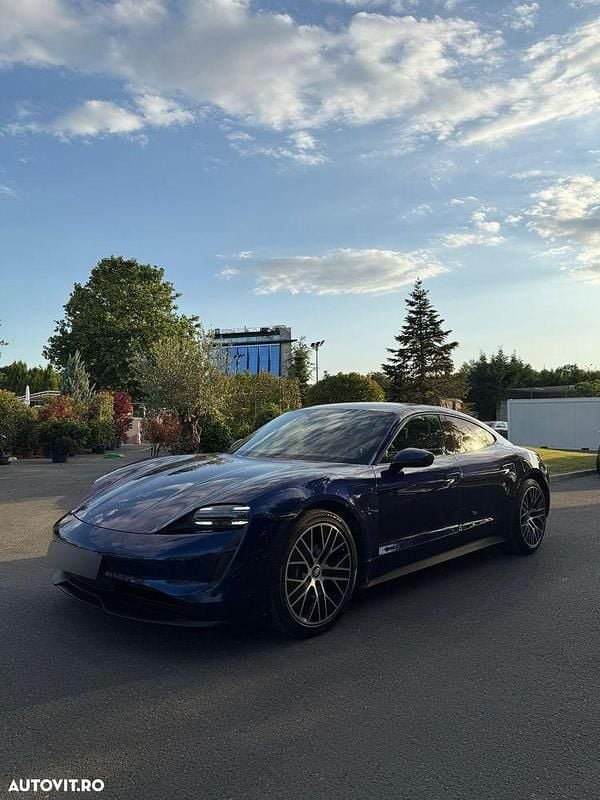 Albastru Utilizat 2021 Porsche Taycan Berlinǎ | 53.900 EUR - Imagine 1/4