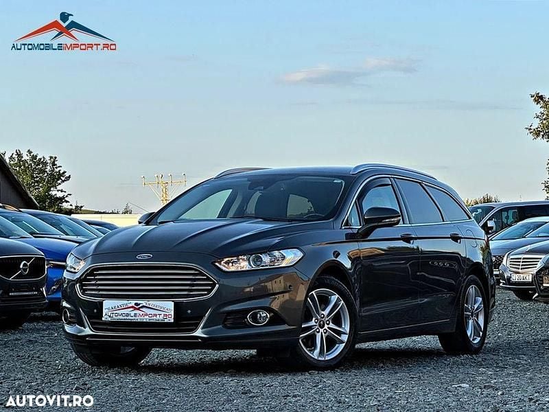 Gri Utilizat 2019 Ford Mondeo Titanium Break | 10.599 EUR (Preț bun) - Imagine 1/4