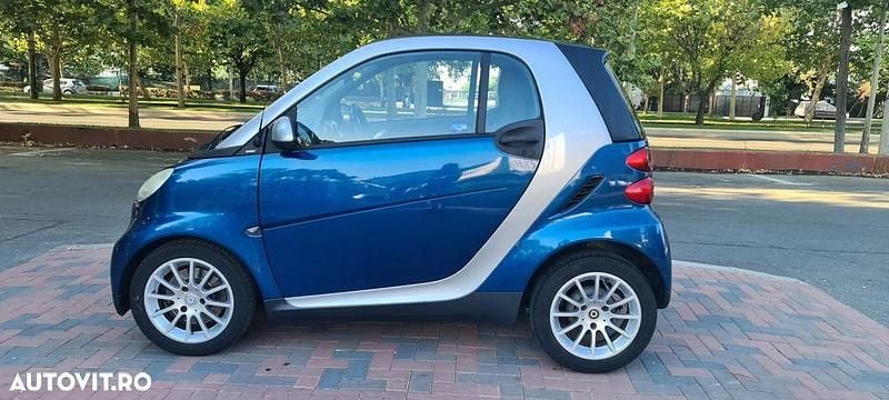 Culoarealbastru Utilizat 2008 Smart ForTwo Coupé Passion Coupe | 3.950 EUR - Imagine 1/4