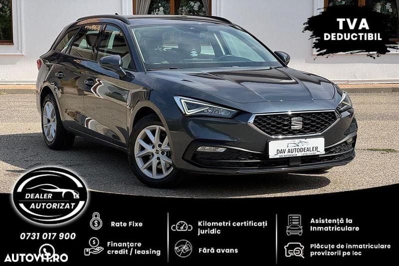 Culoaregri Utilizat 2022 Seat Leon Style Break | 14.499 EUR (Super Preț) - Imagine 1/4