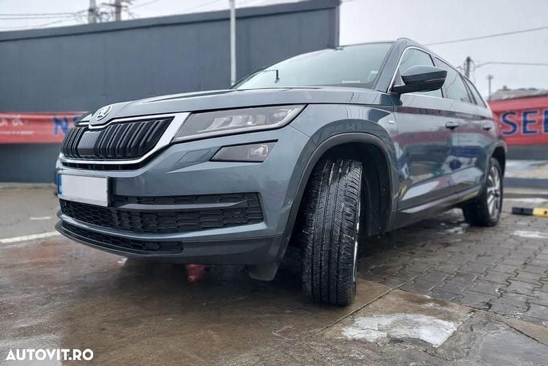 Second-hand Skoda Kodiaq Clever 150 CP (110 kW) 2021 Culoareverde SUV