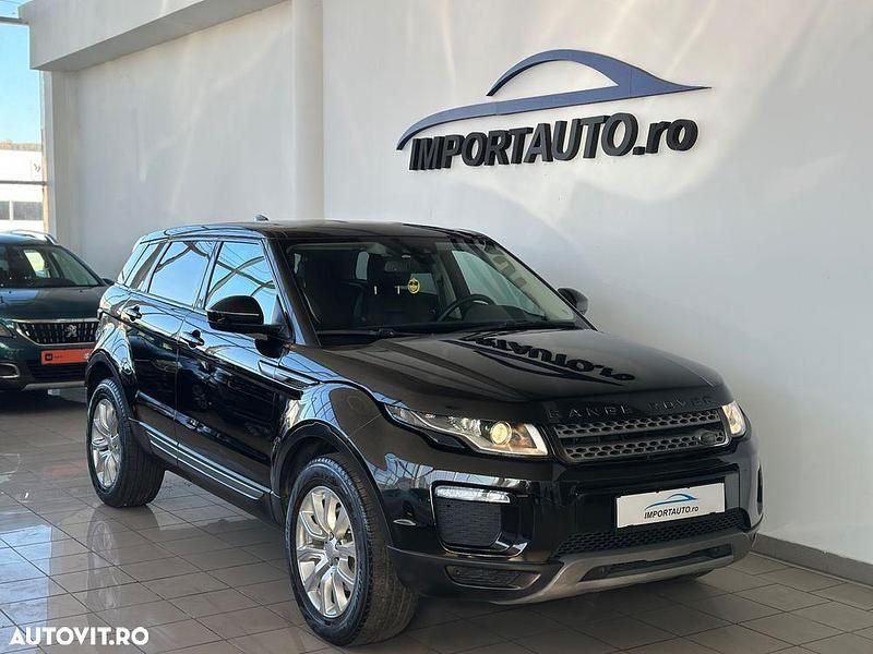 Culoarenegru Utilizat 2016 Land Rover Range Rover evoque SE Dynamic SUV | 11.490 EUR (Super Preț) - Imagine 1/4
