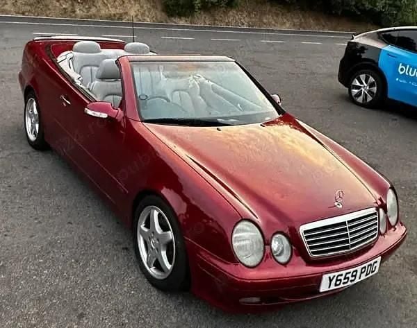 Second-hand Mercedes CLK430 Elegance 279 CP (205 kW) 2001 Rosu Coupe