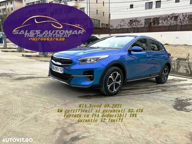 Albastru Utilizat 2021 Kia XCeed Inspiration SUV | 17.890 EUR (Preț OK) - Imagine 1/4