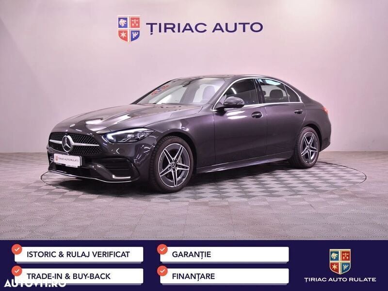 Negru Utilizat 2024 Mercedes C220 AMG line Berlinǎ | 45.900 EUR (Scump) - Imagine 1/4