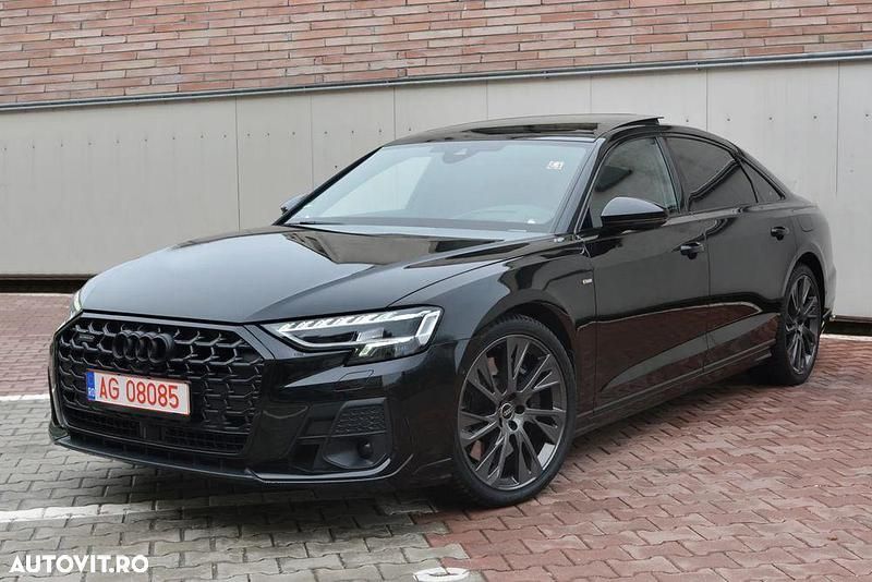 Second-hand Audi A8L S-Line 462 CP (339 kW) 2022 Culoarenegru Berlinǎ