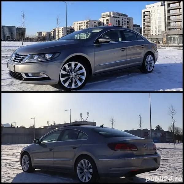 Second-hand VW CC 140 CP (102 kW) 2014 Auriu Berlinǎ