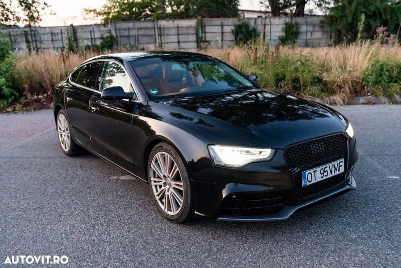 Negru Utilizat 2015 Audi A5 Sportback Hatchback | 11.850 EUR (Preț OK) - Imagine 1/4