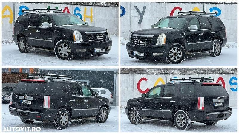 Second-hand Cadillac Escalade 540 CP (397 kW) 2008 Culoarenegru SUV