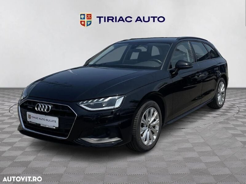 Negru Utilizat 2021 Audi A4 Break | 21.900 EUR (Preț OK) - Imagine 1/4