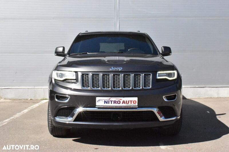 Gri Utilizat 2015 Jeep Grand Cherokee Summit SUV | 15.999 EUR (Preț OK) - Imagine 1/4