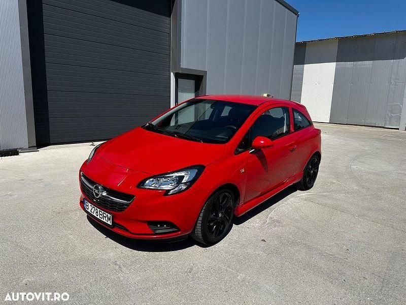Rosu Utilizat 2015 Opel Corsa Enjoy Hatchback | 5.499 EUR (Preț OK) - Imagine 1/4