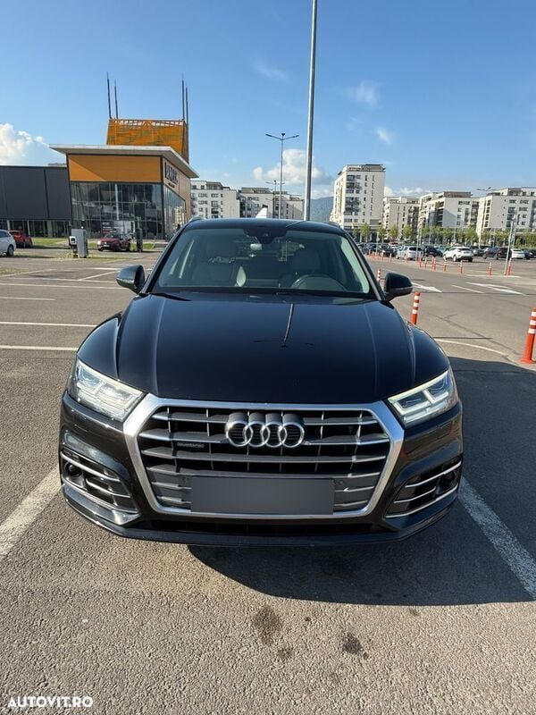 Negru Utilizat 2018 Audi Q5 Sport SUV | 21.500 EUR (Preț bun) - Imagine 1/4