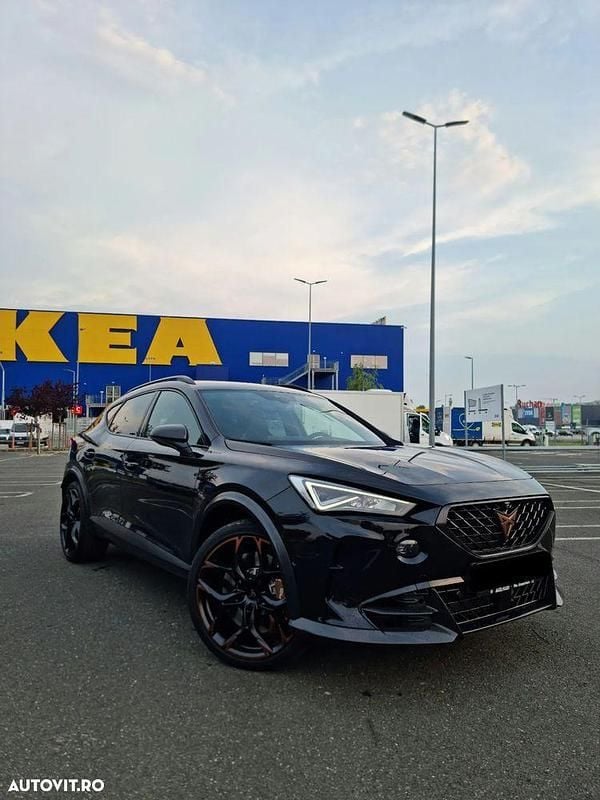 Negru Utilizat 2022 Cupra Formentor VZ SUV | 40.499 EUR (Super Preț) - Imagine 1/4