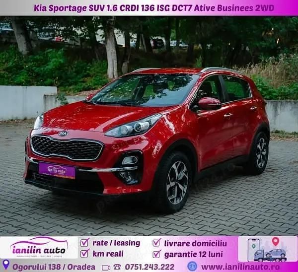 Rosu Utilizat 2019 Kia Sportage Active SUV | 15.990 EUR (Preț OK) - Imagine 1/4