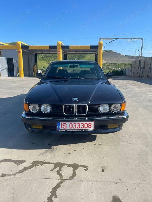 Second-hand BMW 730L 188 CP (138 kW) 1991 Albastru Berlinǎ