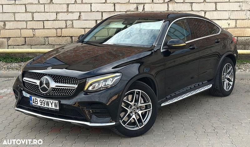 Negru Utilizat 2018 Mercedes GLC250 Coupe | 29.990 EUR (Preț OK) - Imagine 1/4