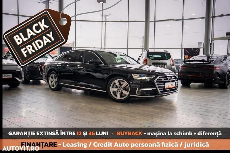 Culoarenegru Utilizat 2020 Audi A8L Comfort Berlinǎ | 49.999 EUR - Imagine 1/4