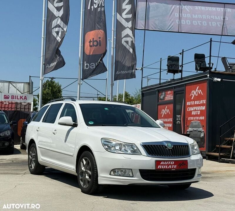 Alb Utilizat 2010 Skoda Octavia Break | 3.199 EUR (Preț bun) - Imagine 1/4