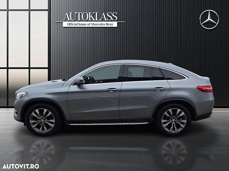 Second-hand Mercedes GLE350 258 CP (189 kW) 2015 Culoareargint Coupe