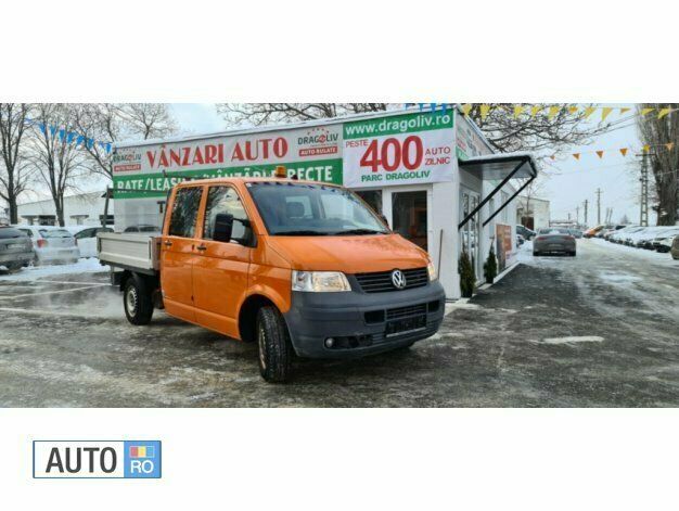 Portocaliu Utilizat 2007 VW T5 Van | 6.499 EUR (Preț OK) - Imagine 1/4