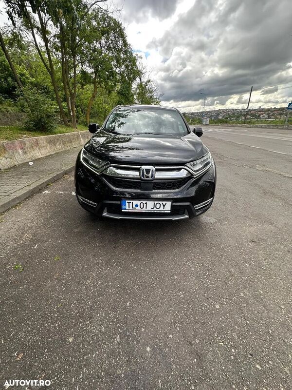 Negru Utilizat 2021 Honda CR-V Elegance SUV | 28.000 EUR (Preț OK) - Imagine 1/4