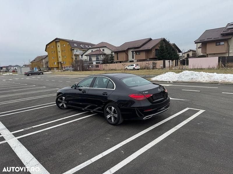 Second-hand Mercedes C180 Advanced 170 CP (125 kW) 2022 Culoarenegru Berlinǎ