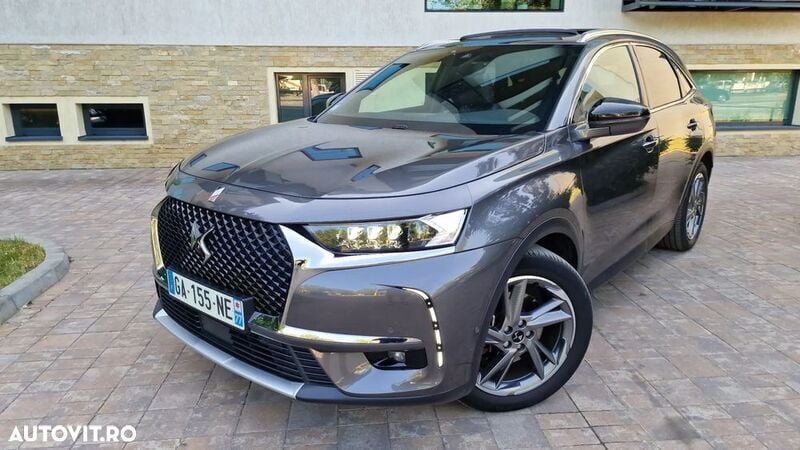 Gri Utilizat 2021 DS Automobiles DS7 Crossback Rivoli SUV | 25.990 EUR (Preț OK) - Imagine 1/4