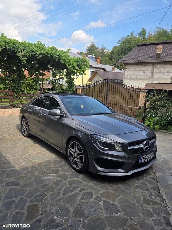 Culoaregri Utilizat 2015 Mercedes CLA200 AMG line Coupe | 14.800 EUR (Puțin scump) - Imagine 1/4