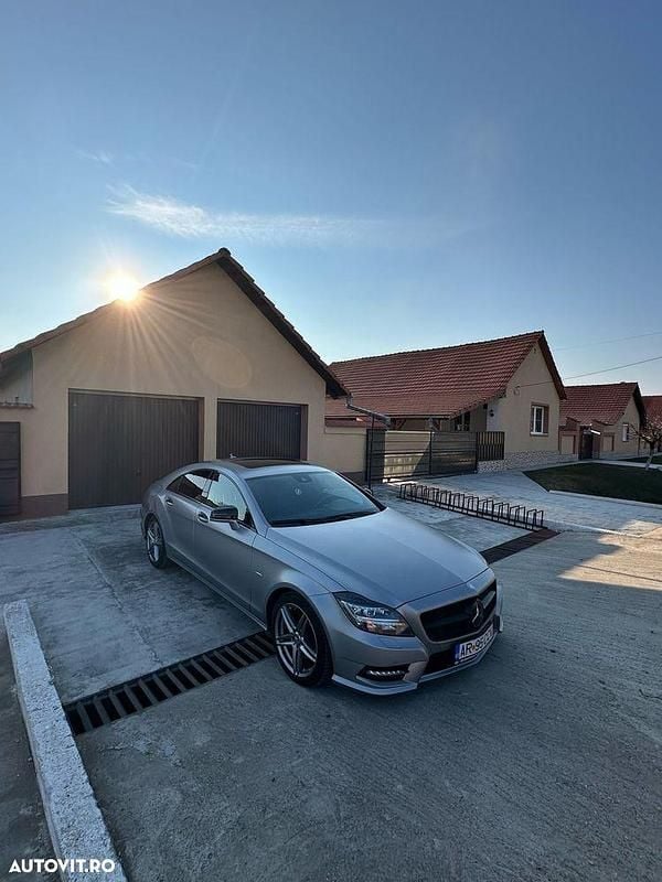 Second-hand Mercedes CLS350 265 CP (194 kW) 2012 Culoareargint Coupe