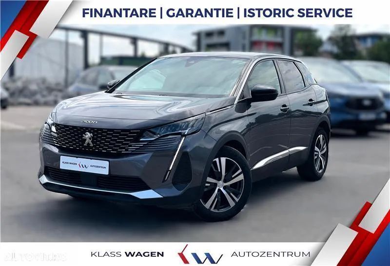 Gri Utilizat 2022 Peugeot 3008 Allure SUV | 18.390 EUR (Preț OK) - Imagine 1/4