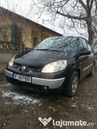Negru Utilizat 2004 Renault Scénic II Monovolum | 1.800 EUR - Imagine 1/4