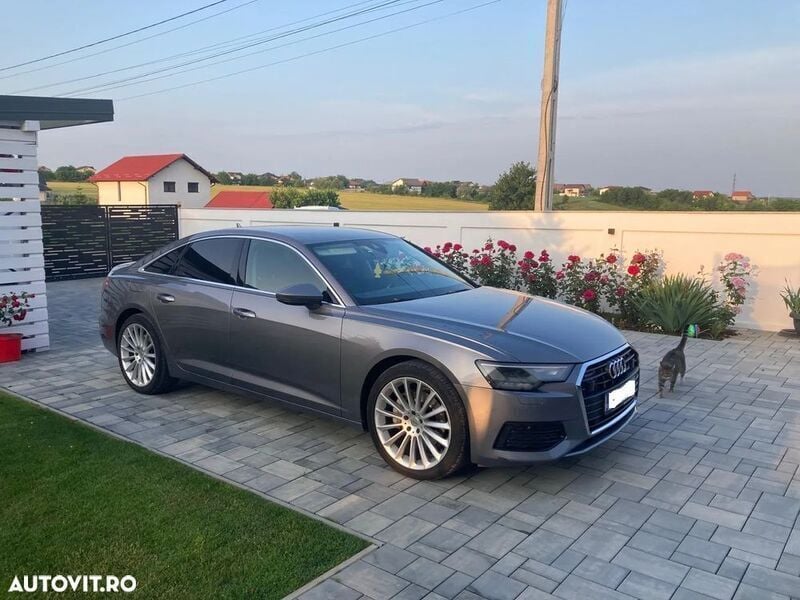 Gri Utilizat 2019 Audi A6 Berlinǎ | 27.990 EUR (Super Preț) - Imagine 1/4