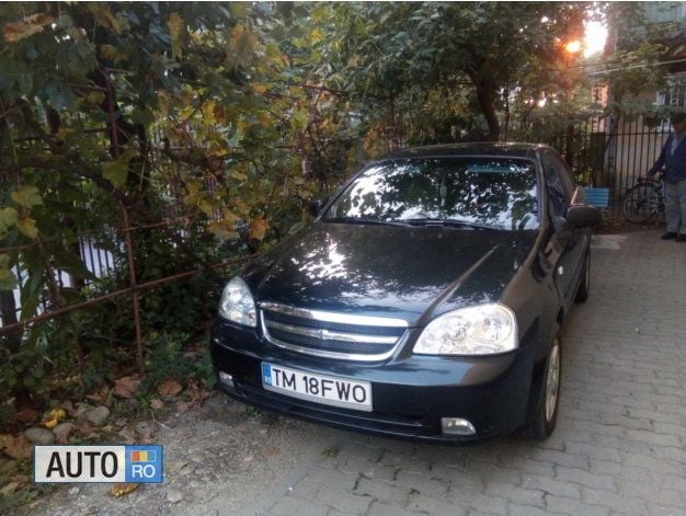 Second-hand Chevrolet Lacetti 121 CP (88 kW) 2007 Negru Berlinǎ