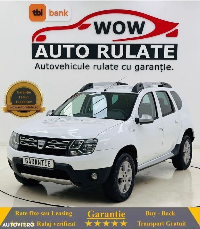 Alb Utilizat 2013 Dacia Duster SUV | 7.990 EUR (Preț OK) - Imagine 1/4
