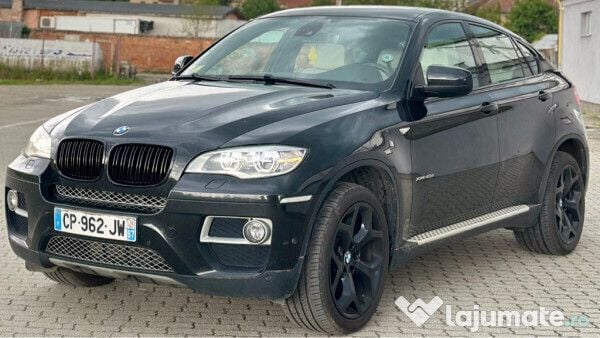 Negru Utilizat 2013 BMW X6 SUV | 16.499 EUR (Super Preț) - Imagine 1/4