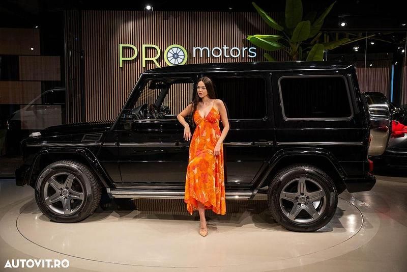 Second-hand Mercedes G500 422 CP (310 kW) 2016 Culoarenegru SUV