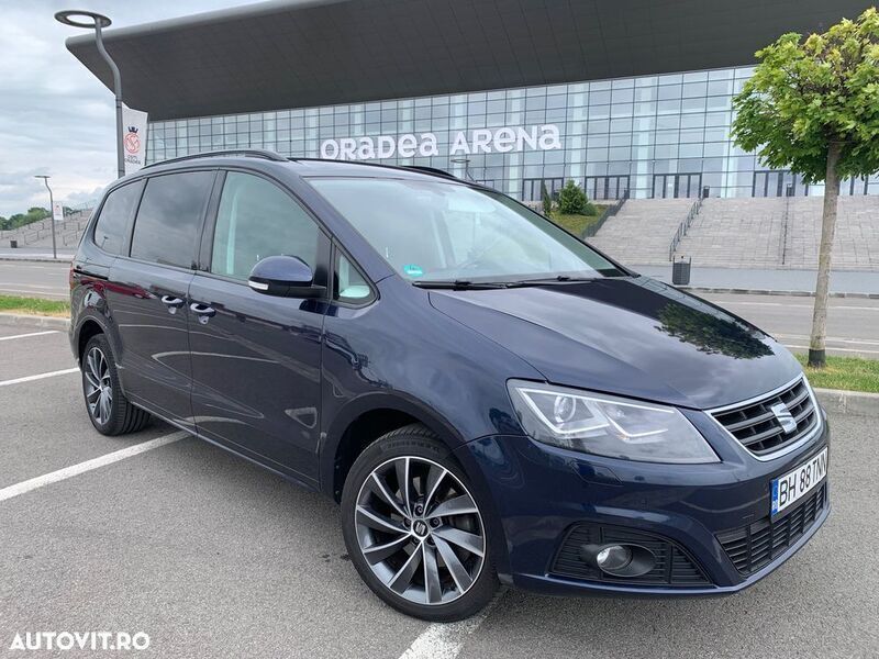 Albastru Utilizat 2016 Seat Alhambra Monovolum | 14.300 EUR - Imagine 1/4