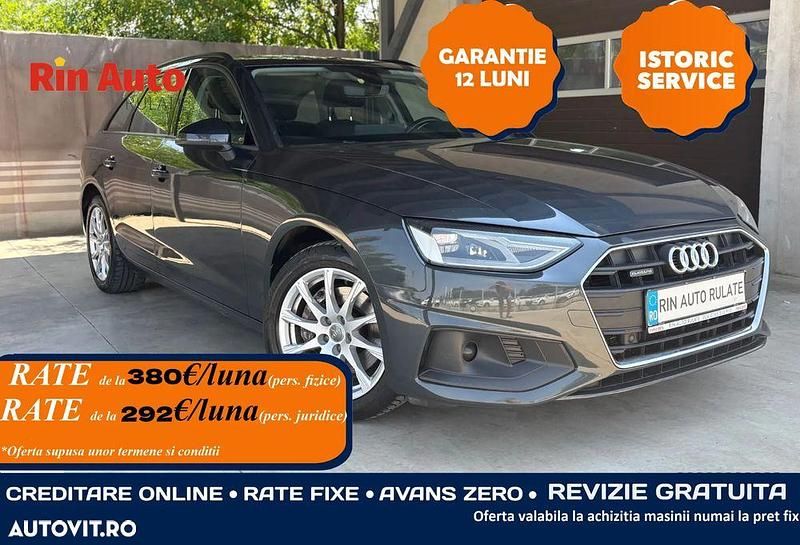 Gri Utilizat 2019 Audi A4 Advanced Break | 16.990 EUR (Preț bun) - Imagine 1/4