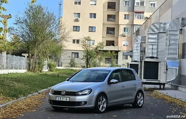 Argintiu Second-hand 2010 VW Golf VI R-line Hatchback | 6.890 EUR (Puțin scump) - Imagine 1/4