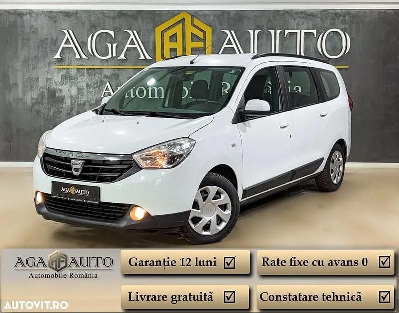 Alb Utilizat 2013 Dacia Lodgy Monovolum | 5.499 EUR (Puțin scump) - Imagine 1/4