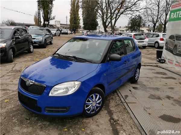 Albastru Utilizat 2007 Skoda Fabia Berlinǎ | 2.499 EUR (Preț OK) - Imagine 1/4