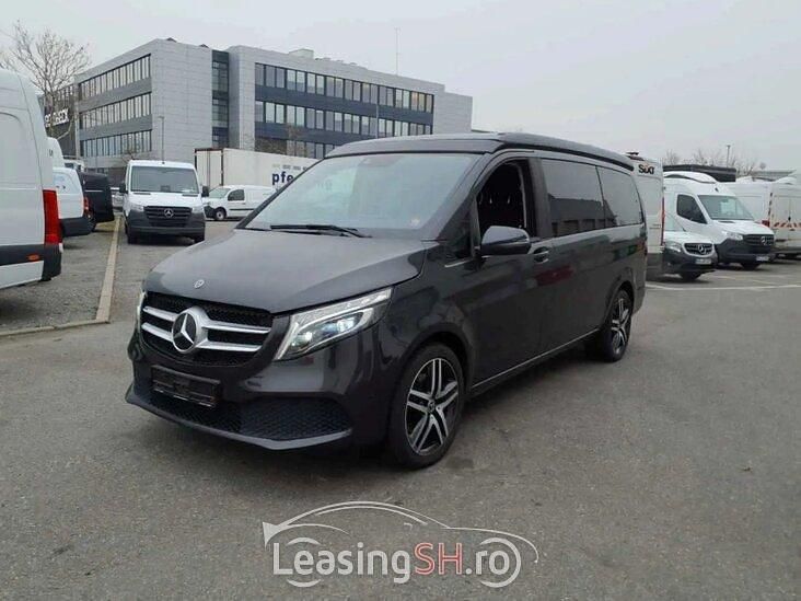 Gri Utilizat 2020 Mercedes V250 Marco Polo Monovolum | 56.384 EUR - Imagine 1/4