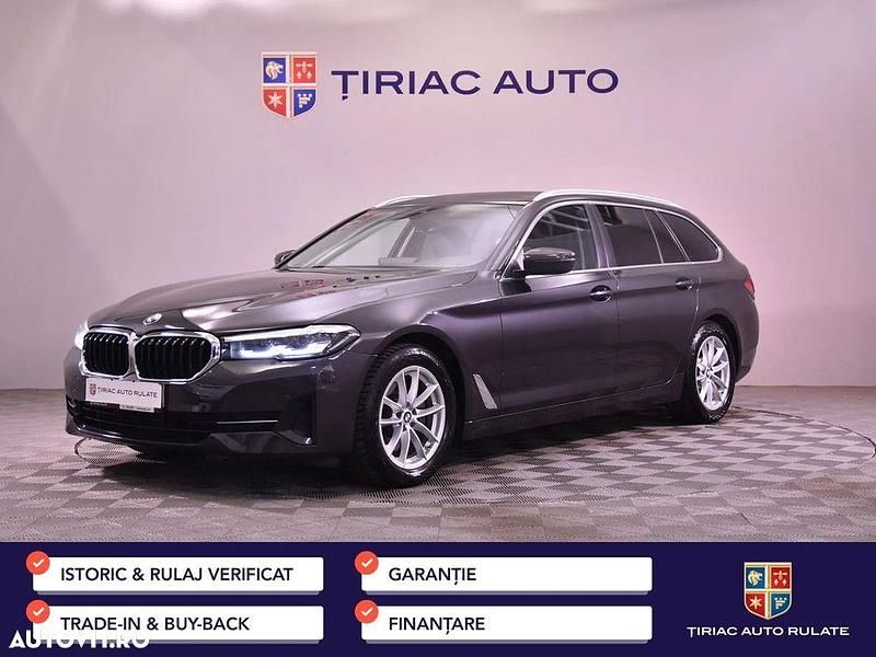 Culoarenegru Utilizat 2022 BMW 518 Break | 25.900 EUR (Preț OK) - Imagine 1/4