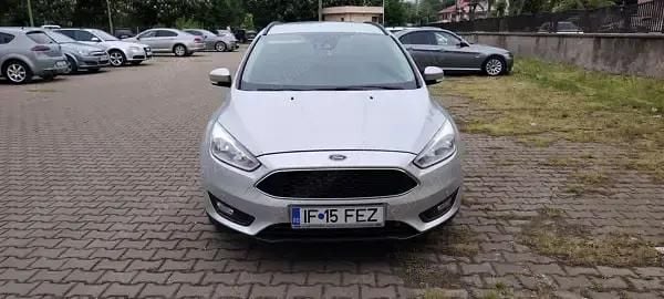 Gri Utilizat 2016 Ford Focus Titanium Break | 7.899 EUR (Preț OK) - Imagine 1/4