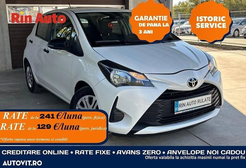 Alb Utilizat 2018 Toyota Yaris Terra | 8.690 EUR (Preț bun) - Imagine 1/4
