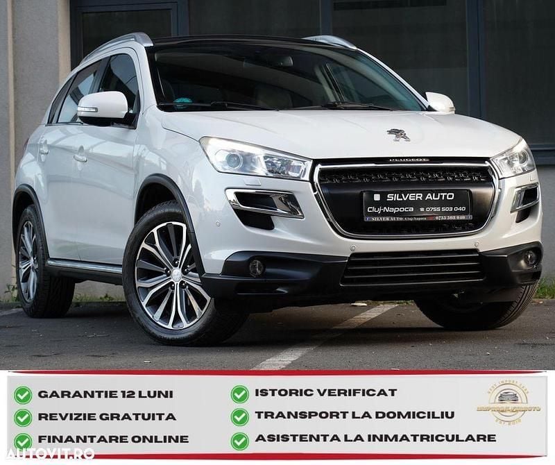 Culoarealb Utilizat 2013 Peugeot 4008 Allure SUV | 8.450 EUR - Imagine 1/4