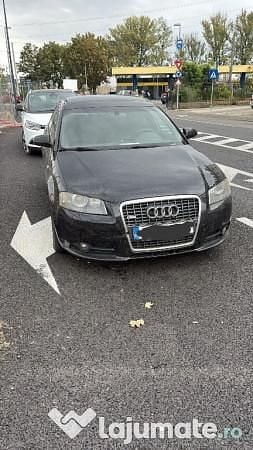 Negru Utilizat 2008 Audi A3 S-Line | 2.800 EUR (Super Preț) - Imagine 1/3